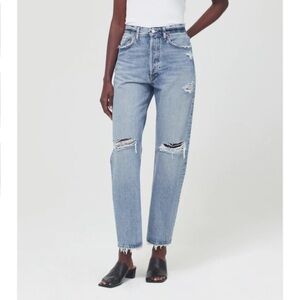 Agolde 90s Mid Rise Loose Fit Jean in Isolate